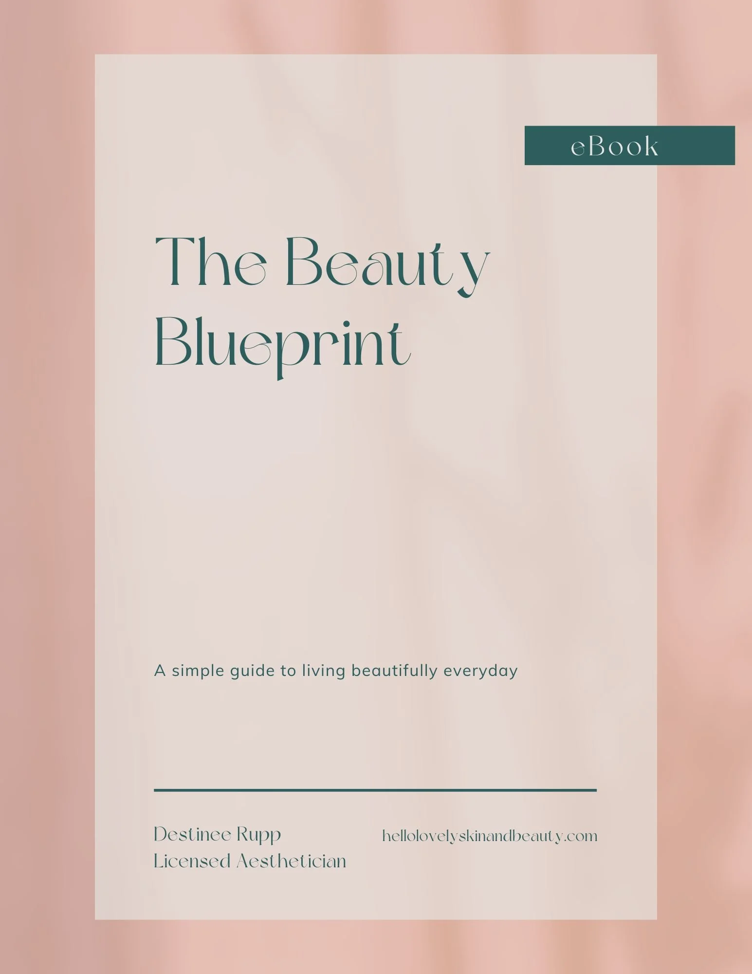 The Beauty Blueprint E-Book