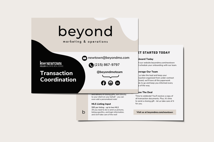 Beyond Marketing & Operations Postcard