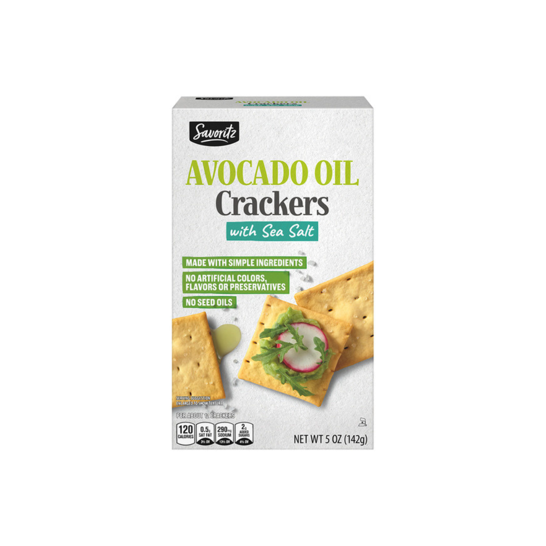 Aldi Avocado Sea Salt Crackers