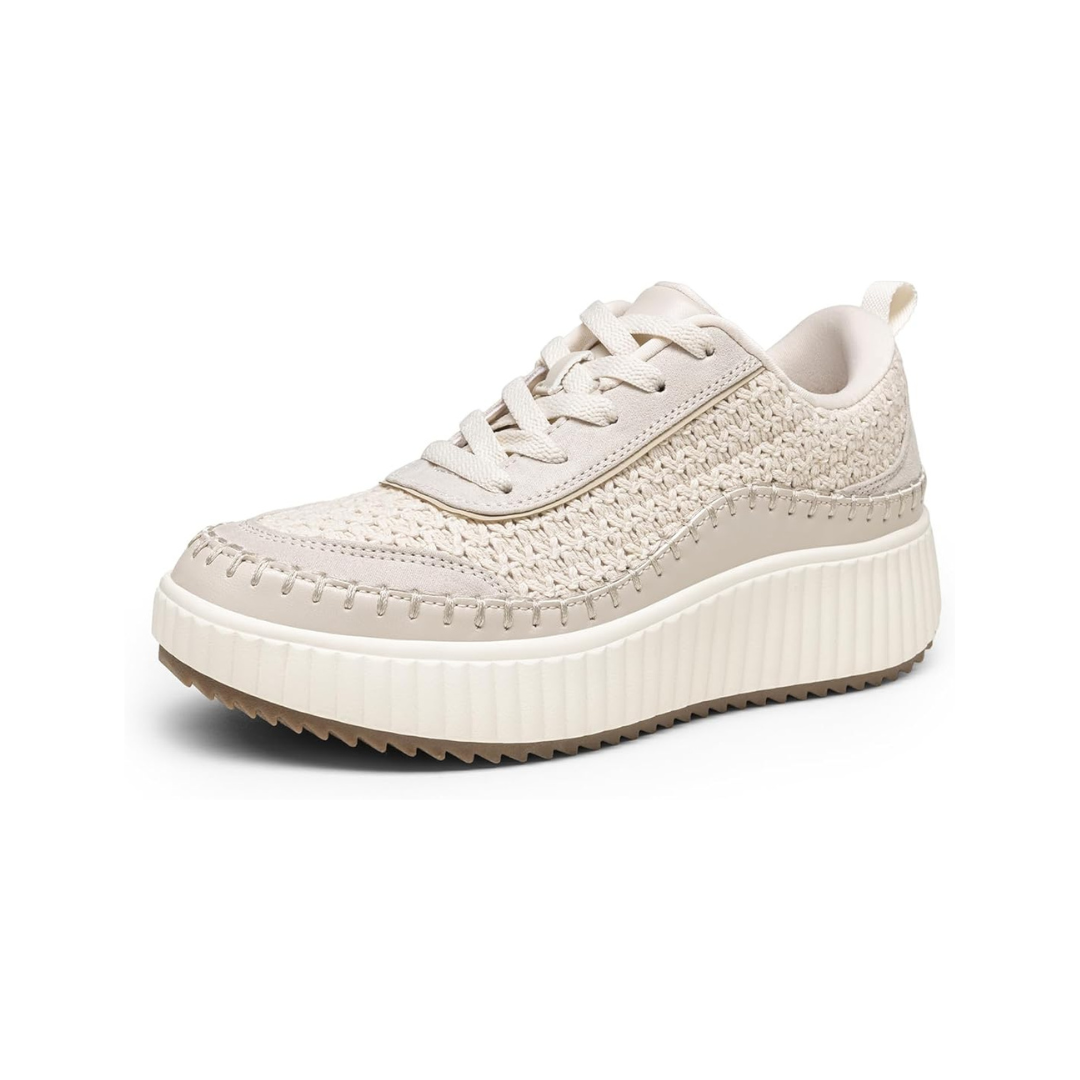 Beige Dream Pairs Platform Sneakers