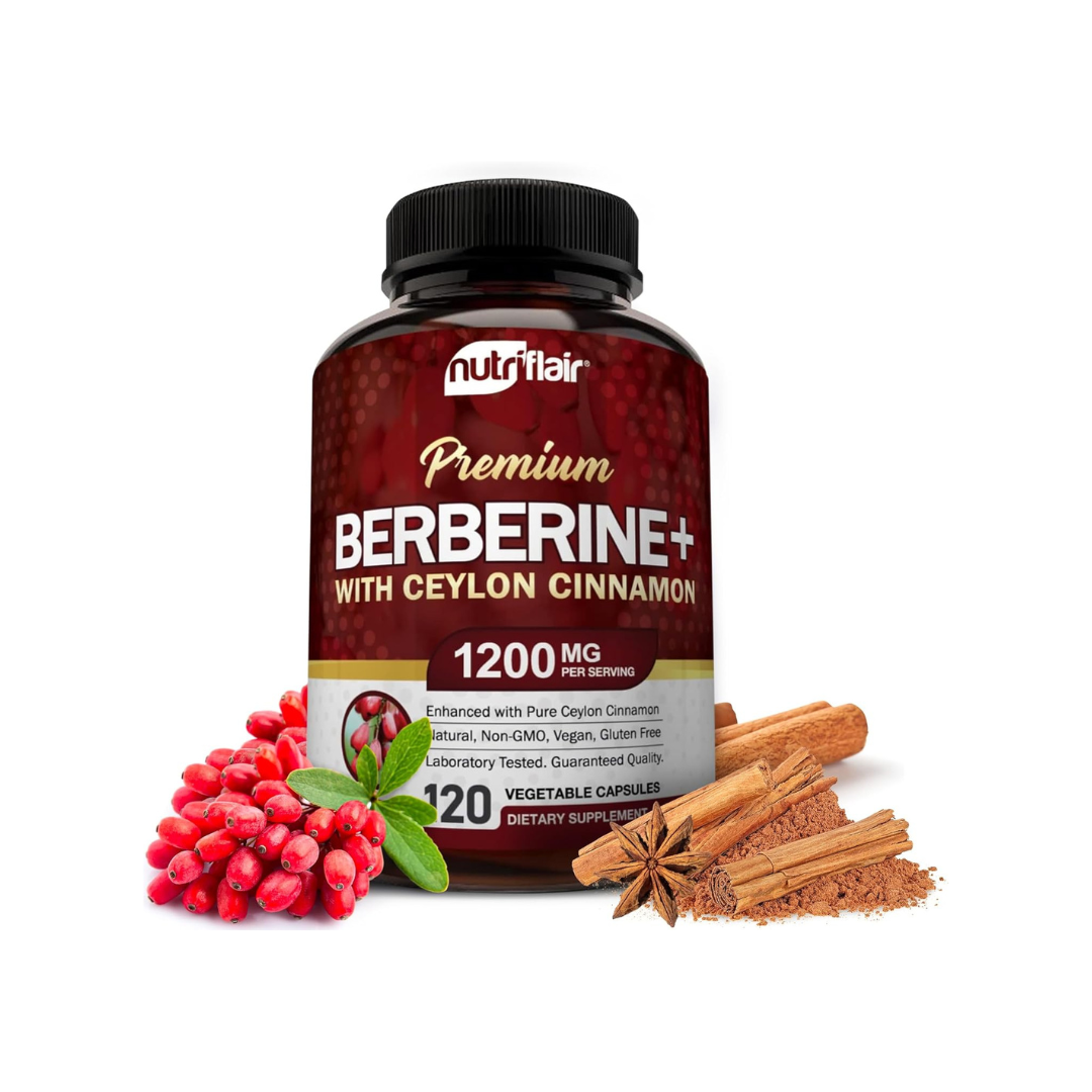 NutriFlair Premium Berberine Capsules