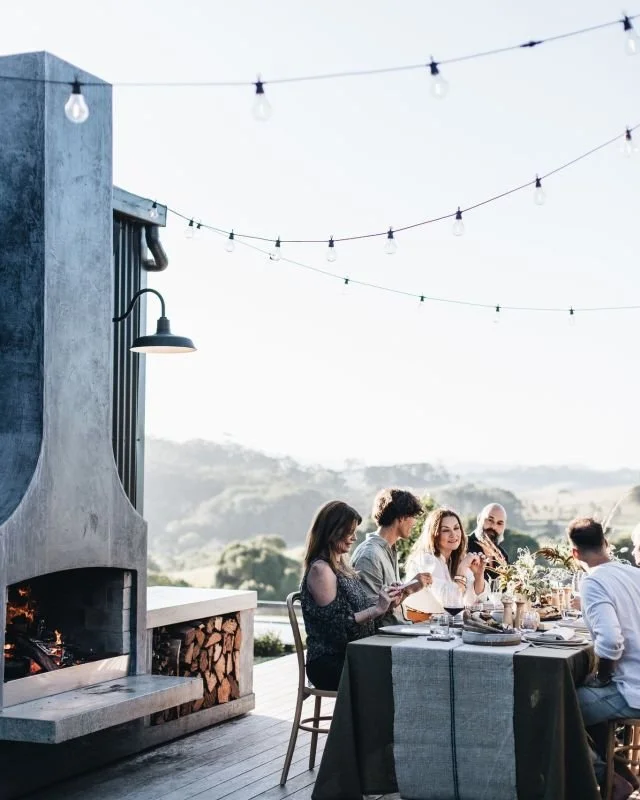 Ladies Golf Tours.  Outdoor dining at The Brooklet.