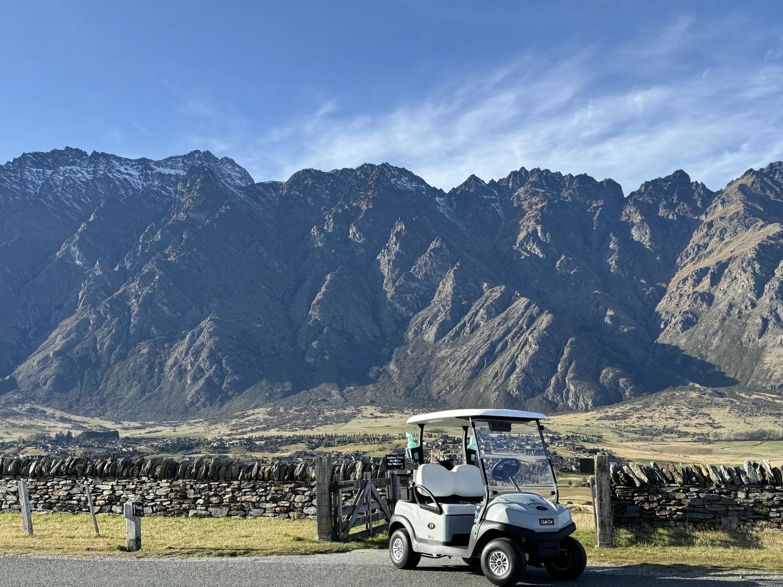 Stunning Queenstown golf at Jack's Point.
