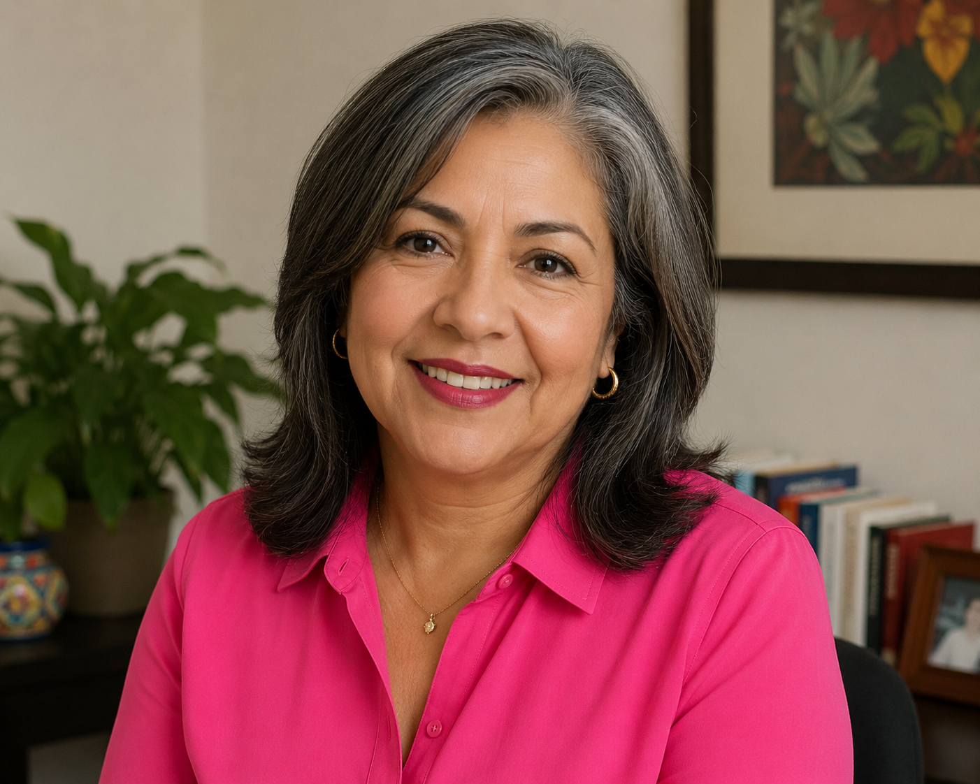 Midlife Mexican-American woman