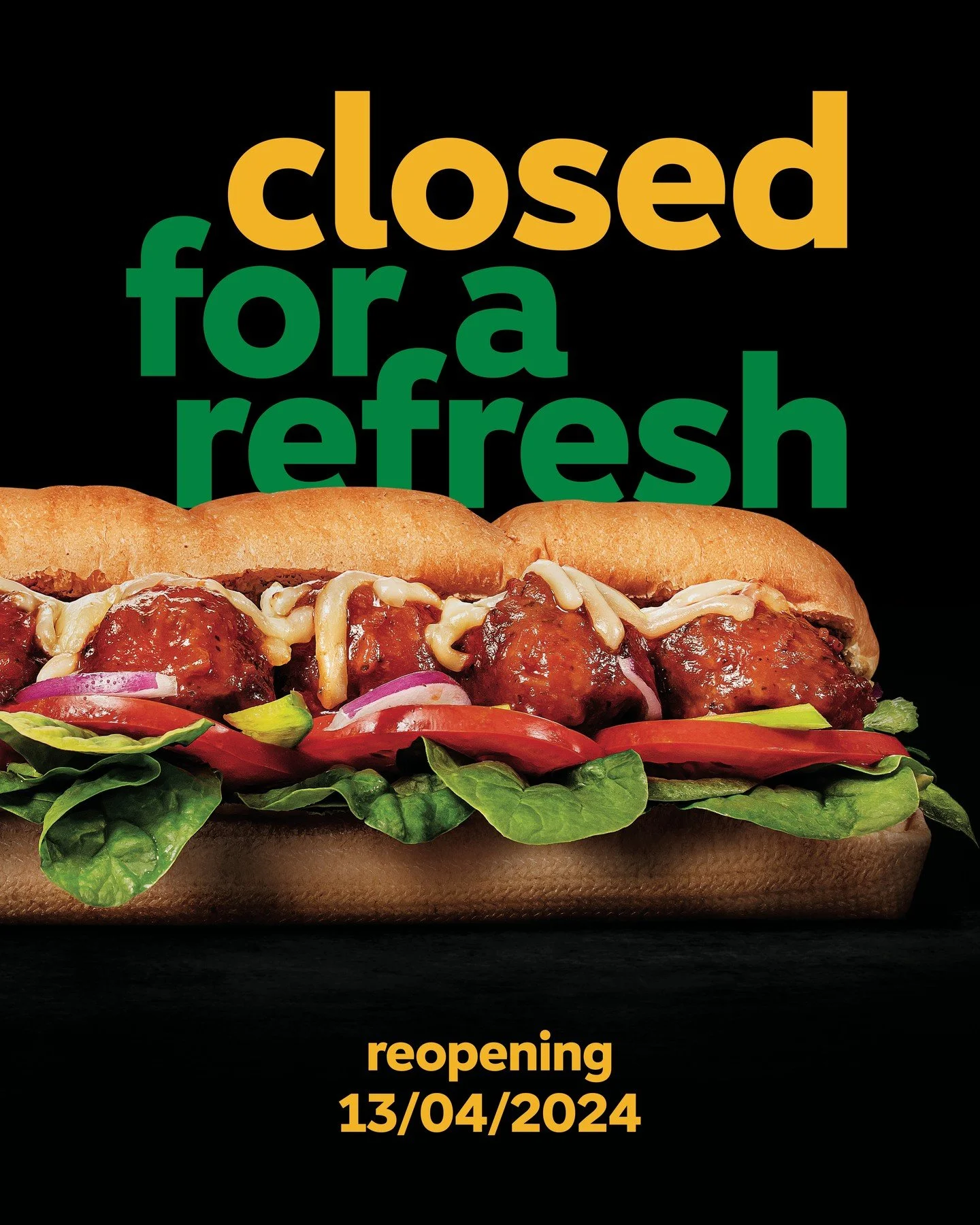 Subway Yanchep invites local residents to experience the latest in global restaurant innovation, as it prepares to reopen its doors on Saturday 13th April! 

The revamp is part of Subway&rsquo;s new global brand identity which will transform every as