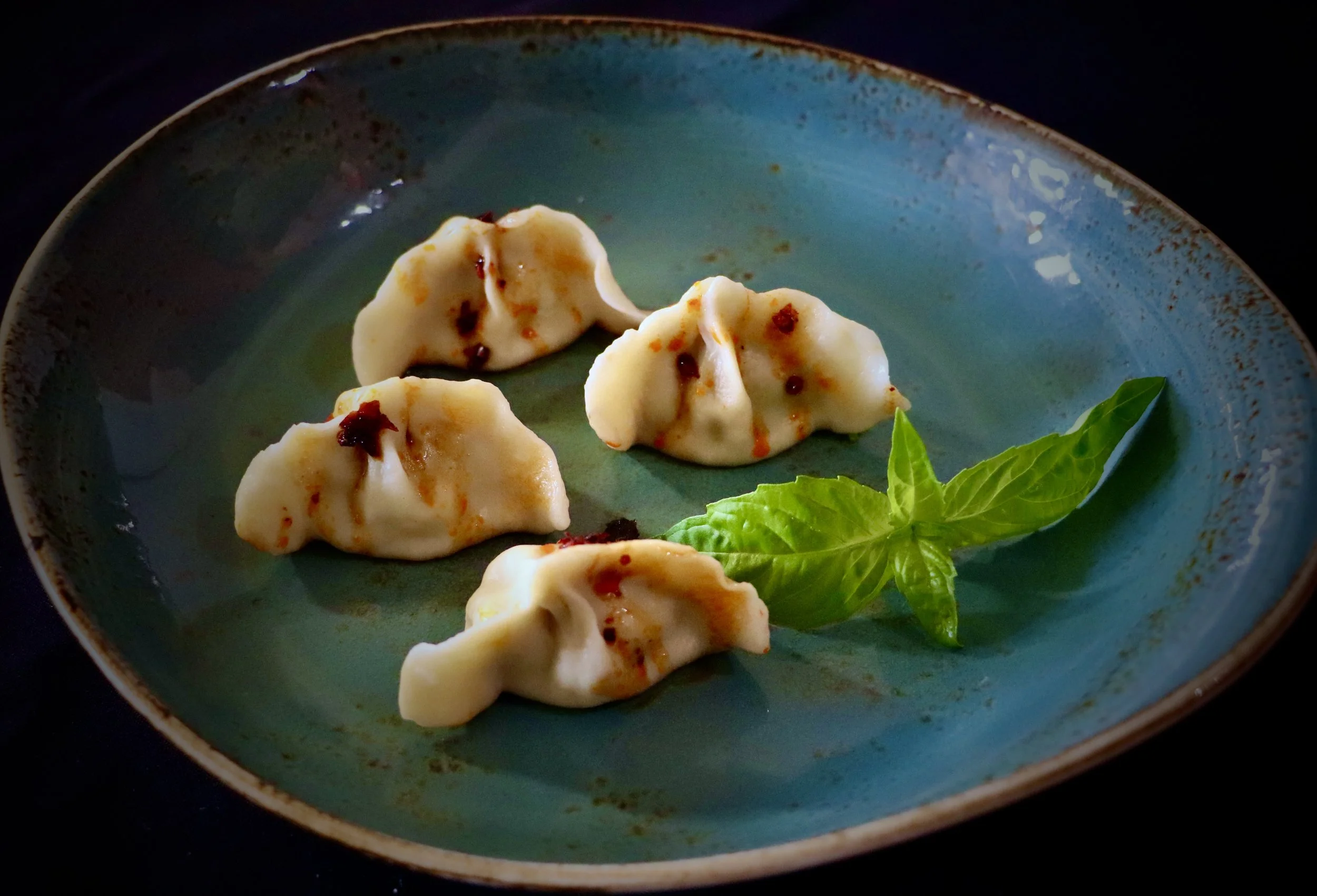 WAGYU BEEF & SHIITAKE MUSHROOM DUMPLINGS