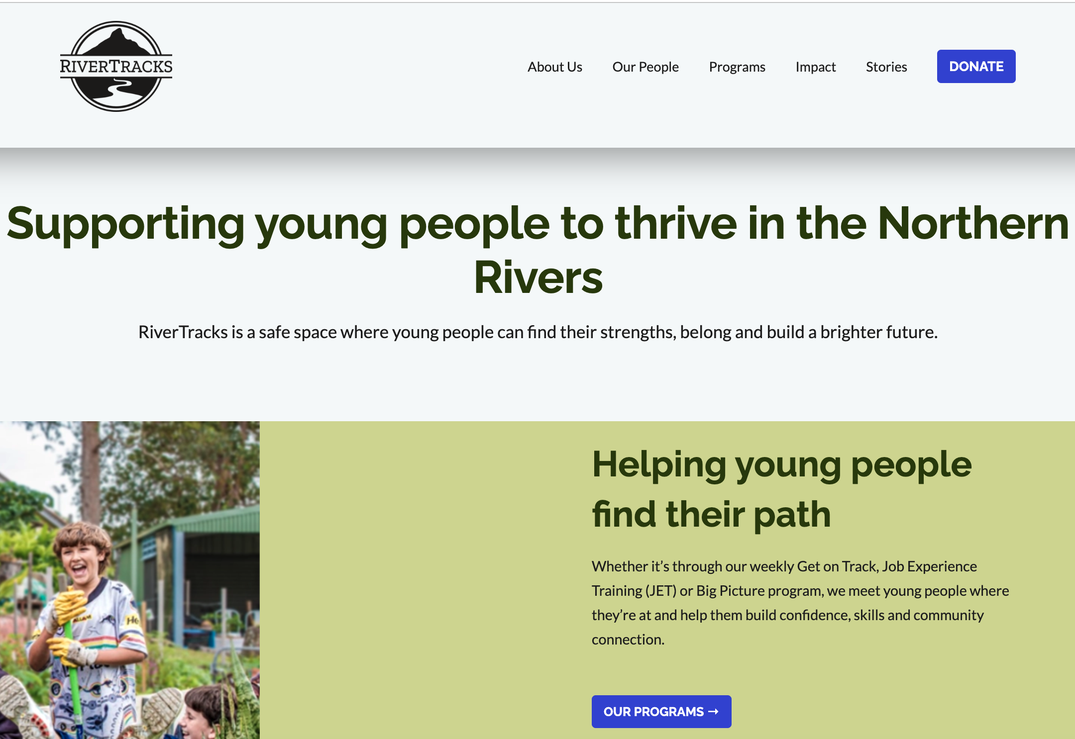 RiverTracks Inc new website