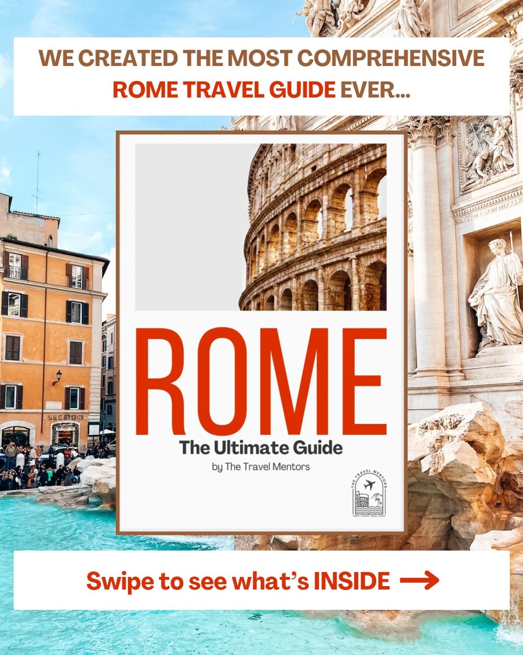 📌COMMENT &ldquo;GUIDE&rdquo; for the only Rome guide you&rsquo;ll ever need!!

[📍Follow along @thetravelmentors for the BEST Rome travel tips🇮🇹]

We&rsquo;ve spent the past year pouring our hearts and souls into this guide to bring you *everythin