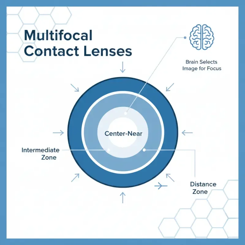 How Multifocal Contact Lenses Work