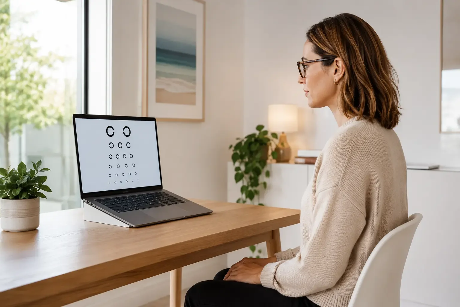 How to take online eye test