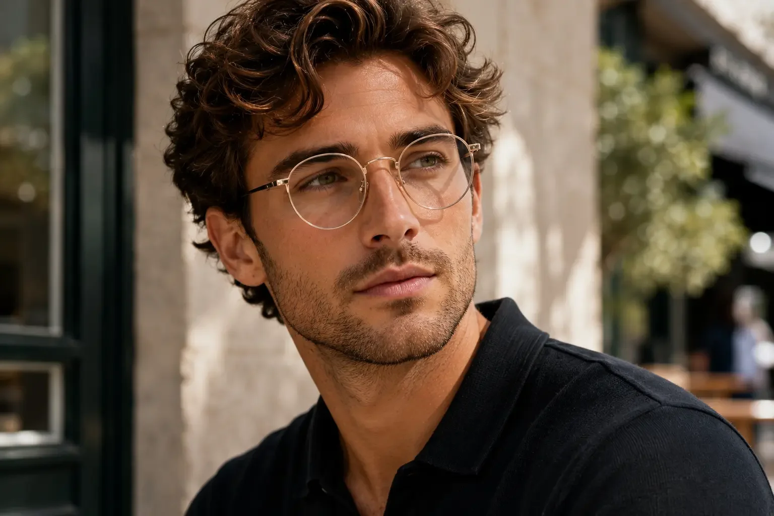 Retro Round Glasses 