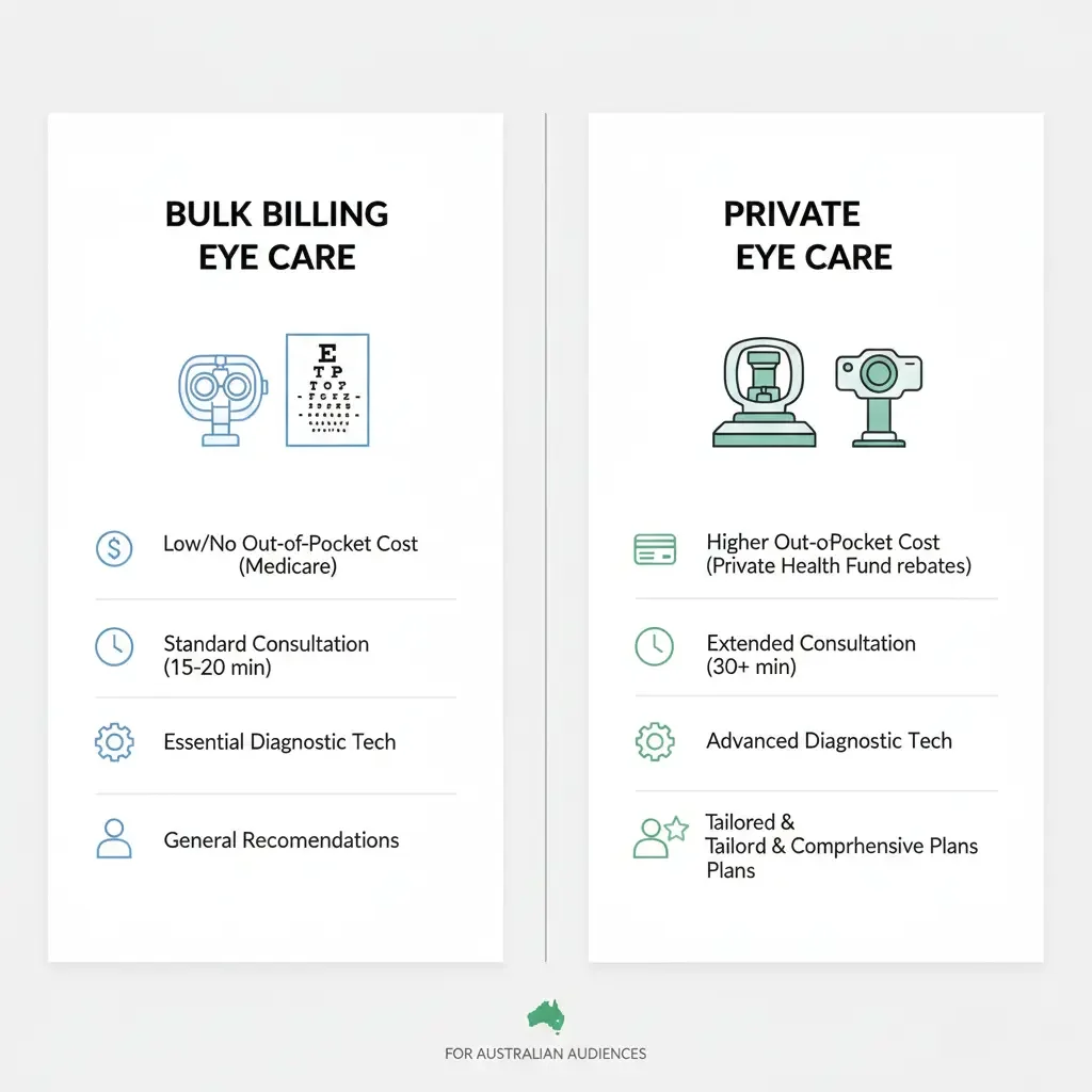 Bulk Billing vs Private Eye Care