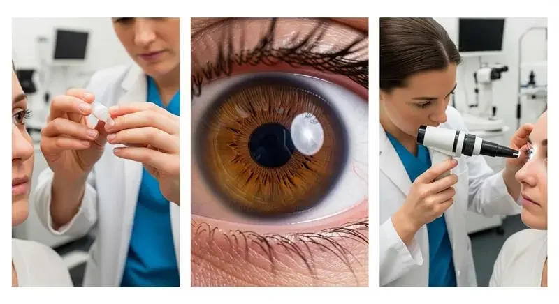 Eye Drops Dilation Process