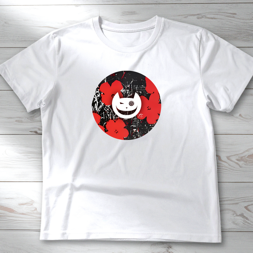 Thom Chapman Cheshire Cat bloom shirt — dream-pop art-rock artist apparel