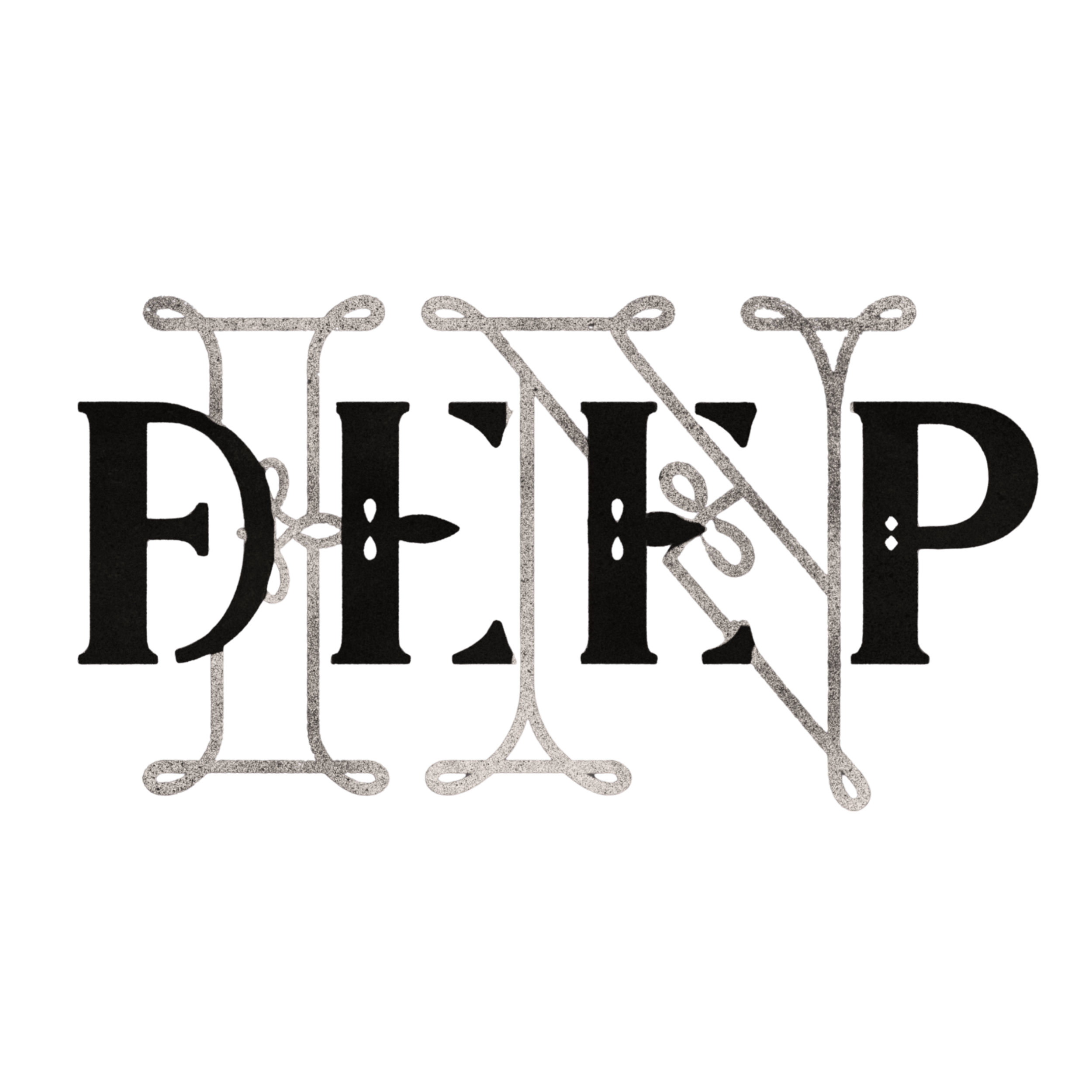 A decorative logo spelling "In Deep".