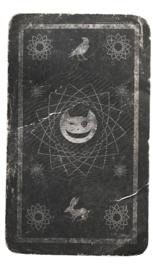 Lucy Hides tarot card artwork