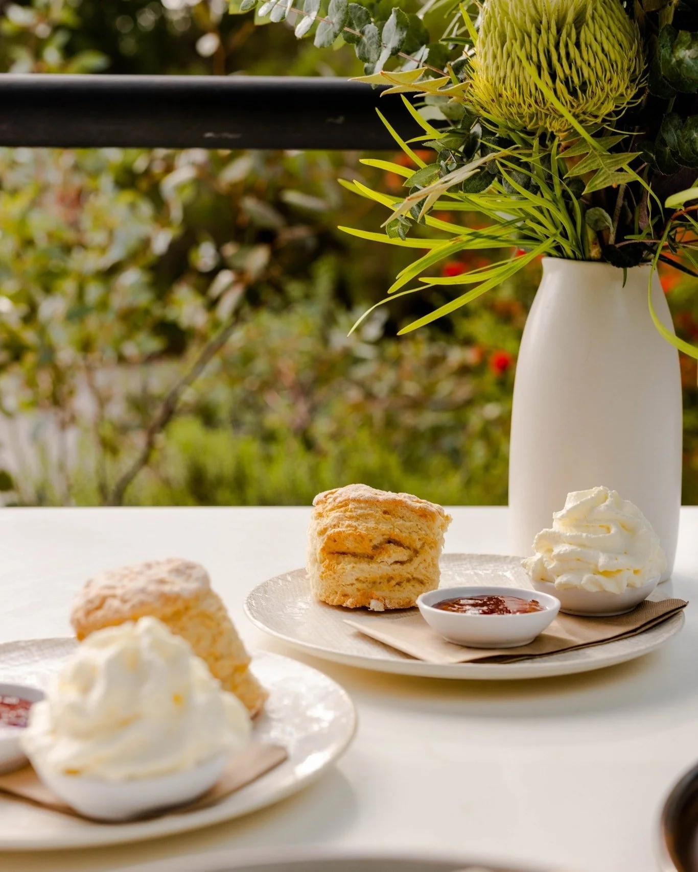 Freshly baked scones with jam and cream... Doesn't get much better if you ask us!#perthcafe #subieats #coffeeperth #perthisok #kidscafeperth