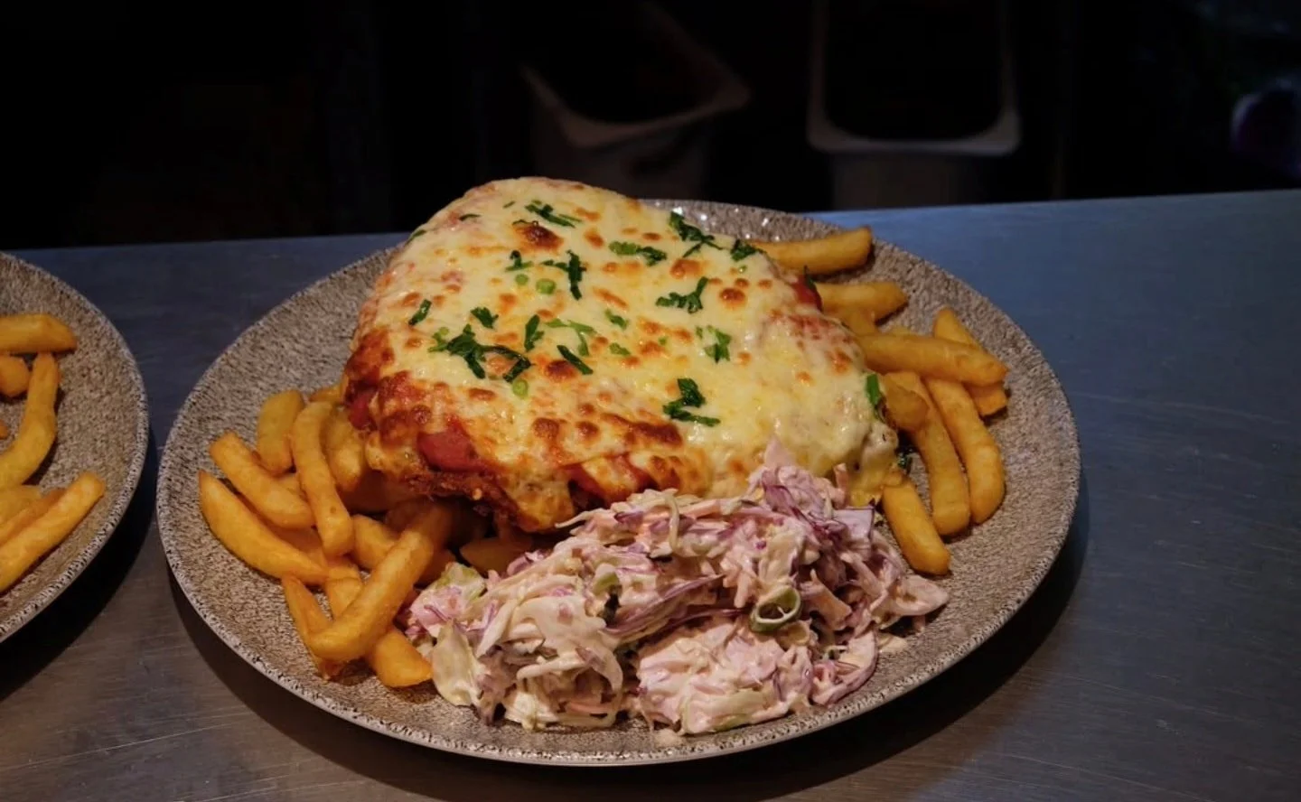 Craving a classic.
Come to Zamia Cafe and order our popular Panko Chicken Parmigiana.
#zamiacafe #perthisok #perthcafe  #perthlife #CafeFavourites  #kingspark #subi