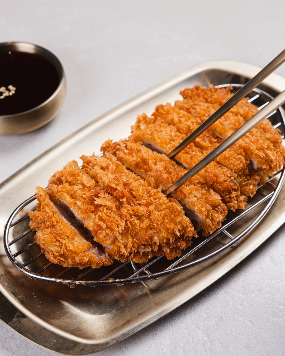 Lunch today? How about delicious Tonkatsu from a Yakiniku Hibiki Japanese restaurant? It comes with a side of rice, 3 slices of fresh sashimi, comforting miso soup, and a refreshing salad. That's sure to bring a smile to your face!š
The more, the b