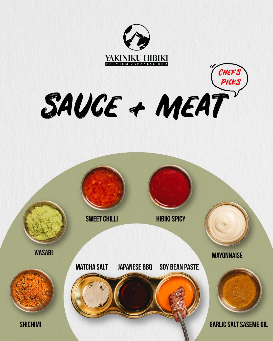 Sauce matters. Let our chefs guide you to the perfect pairing—and take your yakiniku experience to the next level. Visit Yakiniku Hibiki today!
The more, the better
Yakiniku Hibiki | Premium Japanese BBQ
SUNSHINE PLAZA
🌐www.yakinikuhibiki.co