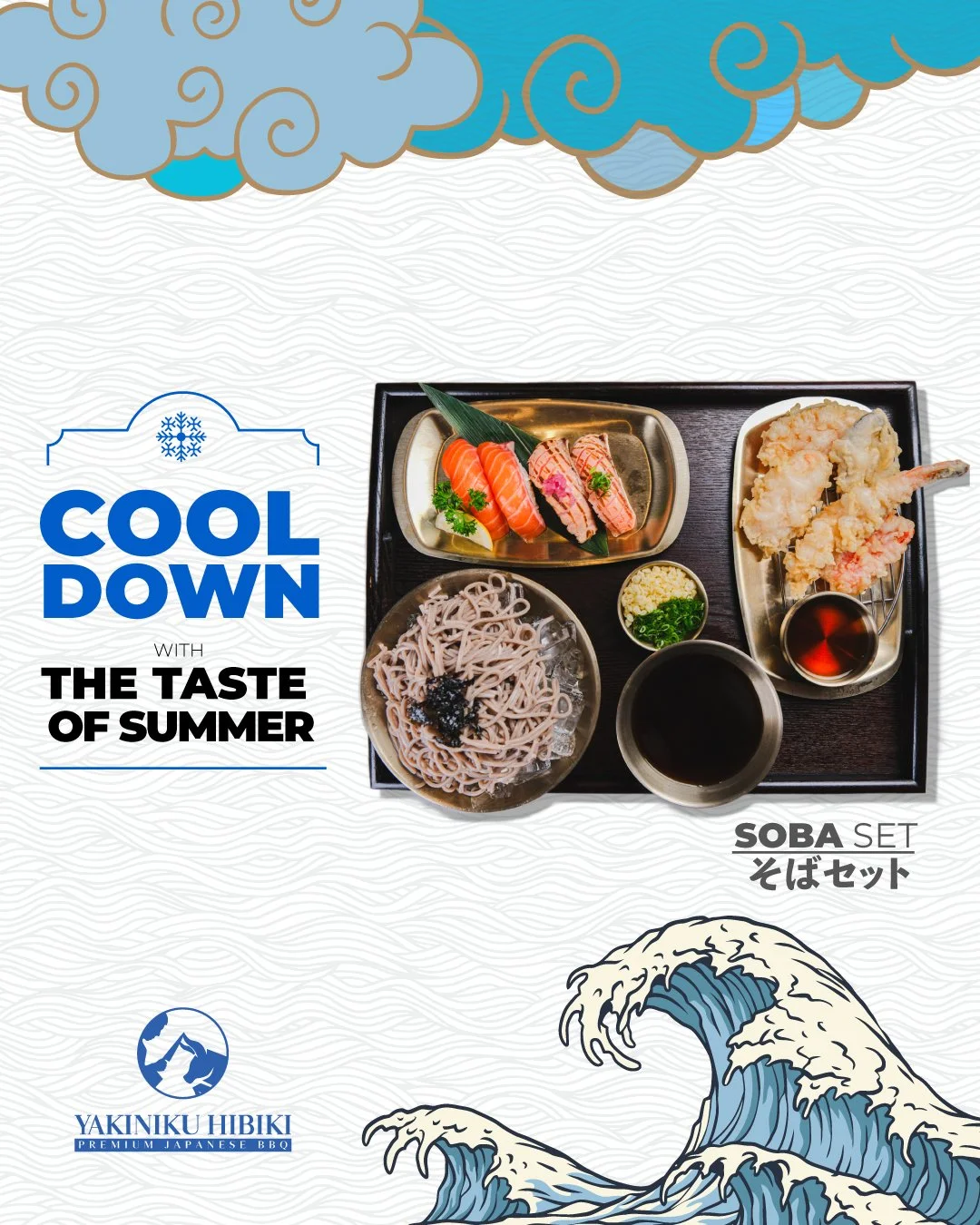 Experience the perfect summer lunch — chilled Soba served with delicate Sushi and golden Tempura, exclusively at Yakiniku Hibiki
The more, the better 
Yakiniku Hibiki | Premium Japanese BBQ
SUNSHINE PLAZA
๐www.yakinikuhibiki.com.au
#todobris