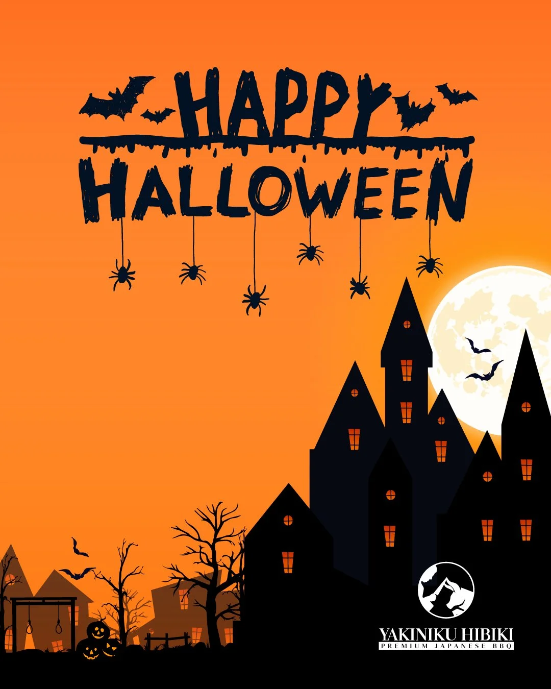 Happy Halloween from Yakiniku Hibiki! 🎃🔥
Celebrate the spooky season with our premium meats, cosy atmosphere and hauntingly delicious flavours. 👻 ✨

The more, the better 
Yakiniku Hibiki | Premium Japanese BBQ
SUNSHINE PLAZA
🌐www.yakinikuhibiki.c