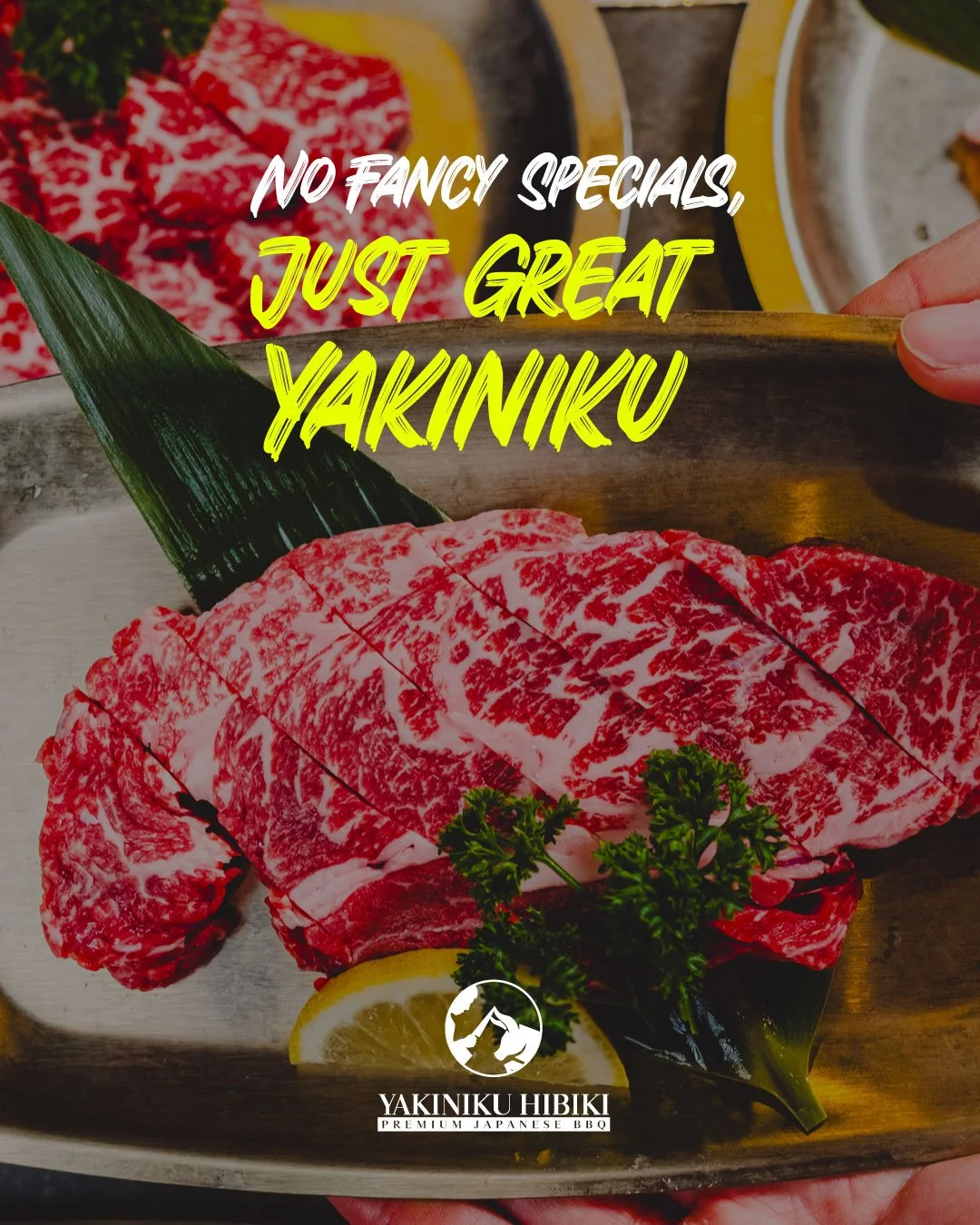 No Fancy Holiday Specials, Just Great Yakiniku at Regular Prices.

We won't raise prices or create special menus this Christmas/New Year. Enjoy the authentic, high-quality yakiniku you love, always at the same honest price.