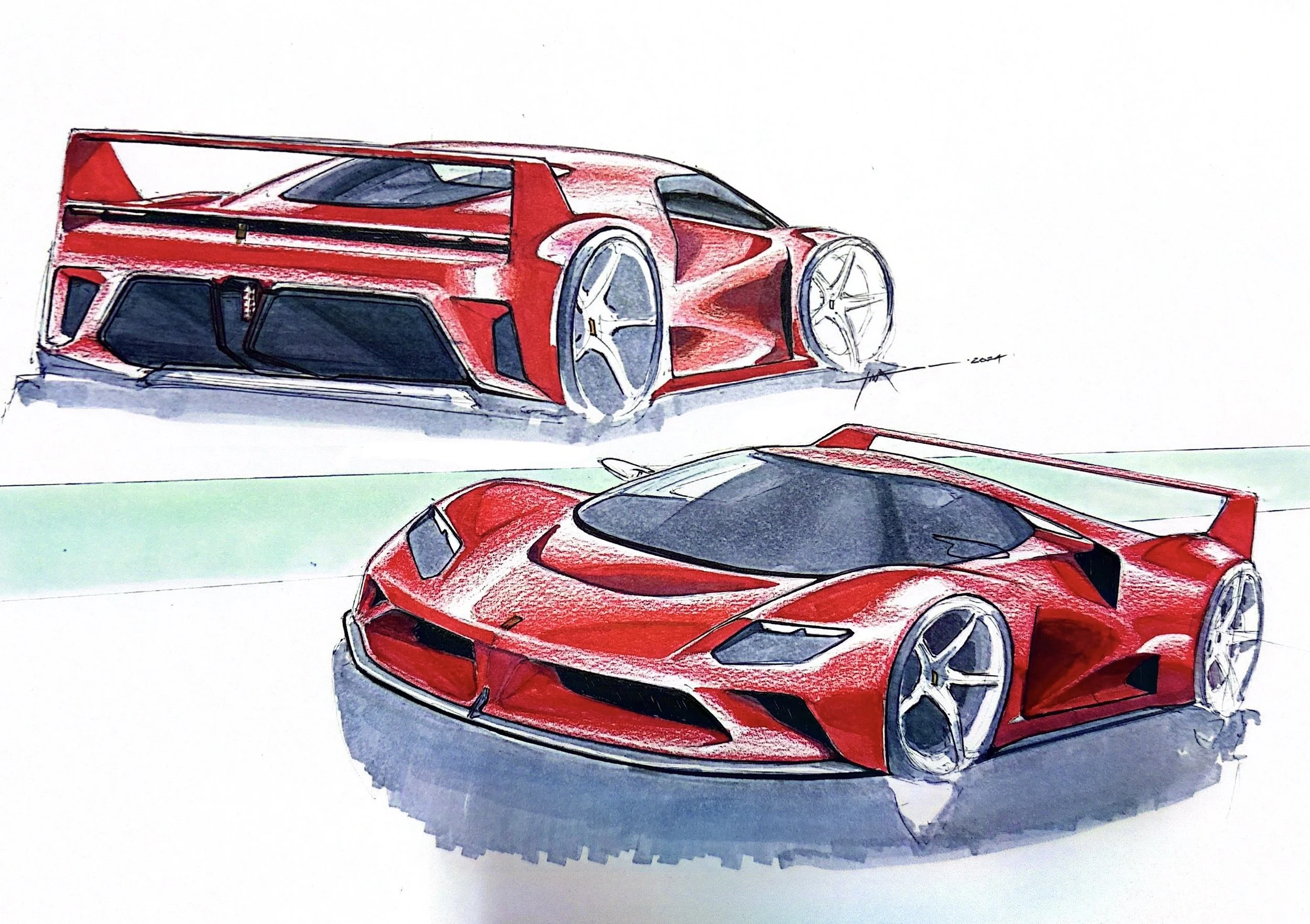 Ferrari Sketch 