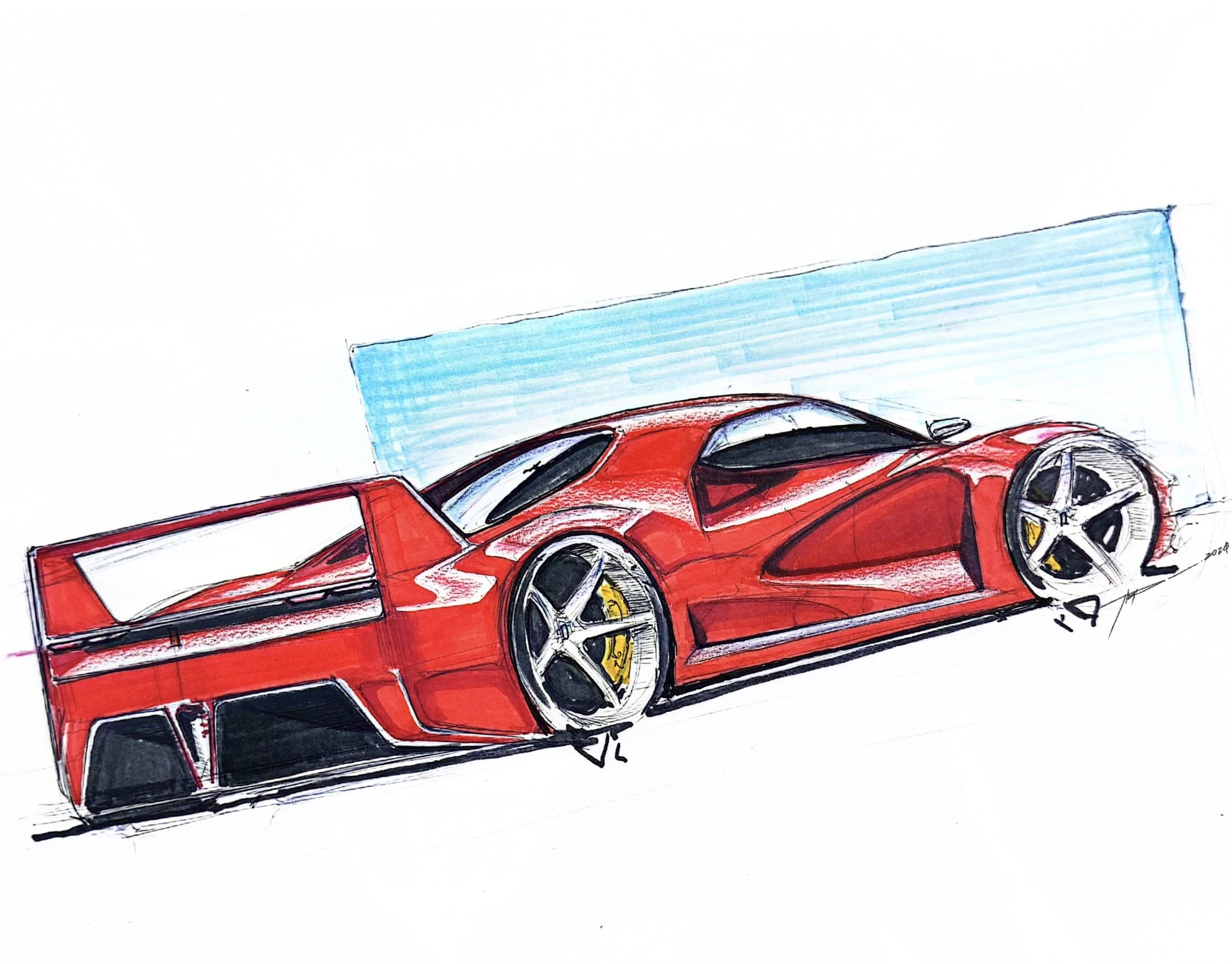 Ferrari Sketch 