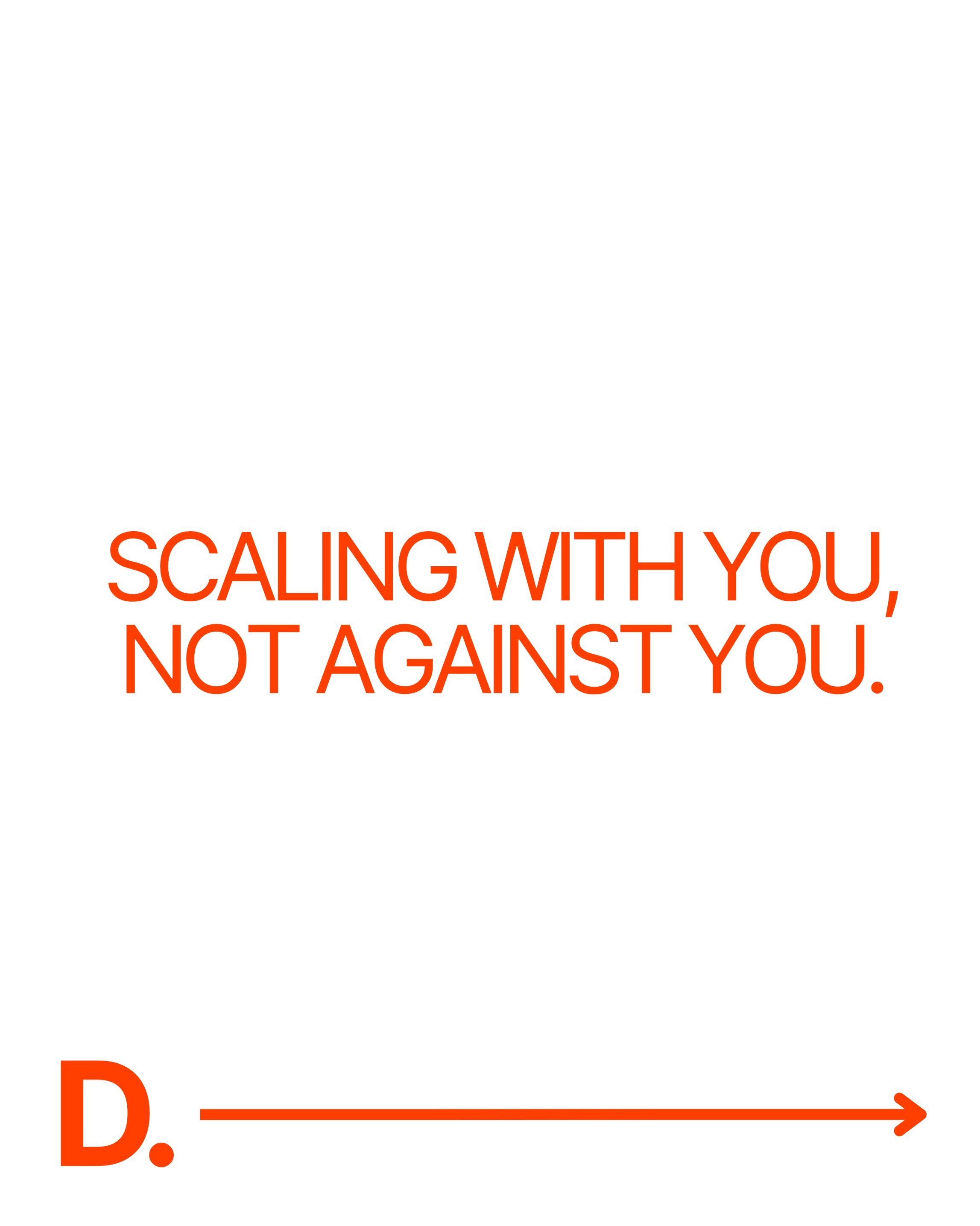 Growth is exciting but it shouldn&rsquo;t come with growing pains. 

So many brands reach a point where their order volume takes off faster than their systems can keep up. At Designation, we build our processes to flex with you, so whether you&rsquo;
