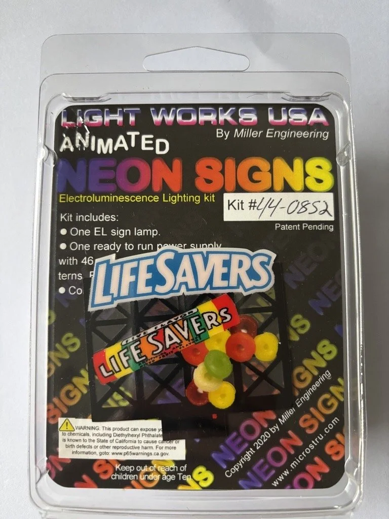 Miller Engineering - Lifesavers neon sign