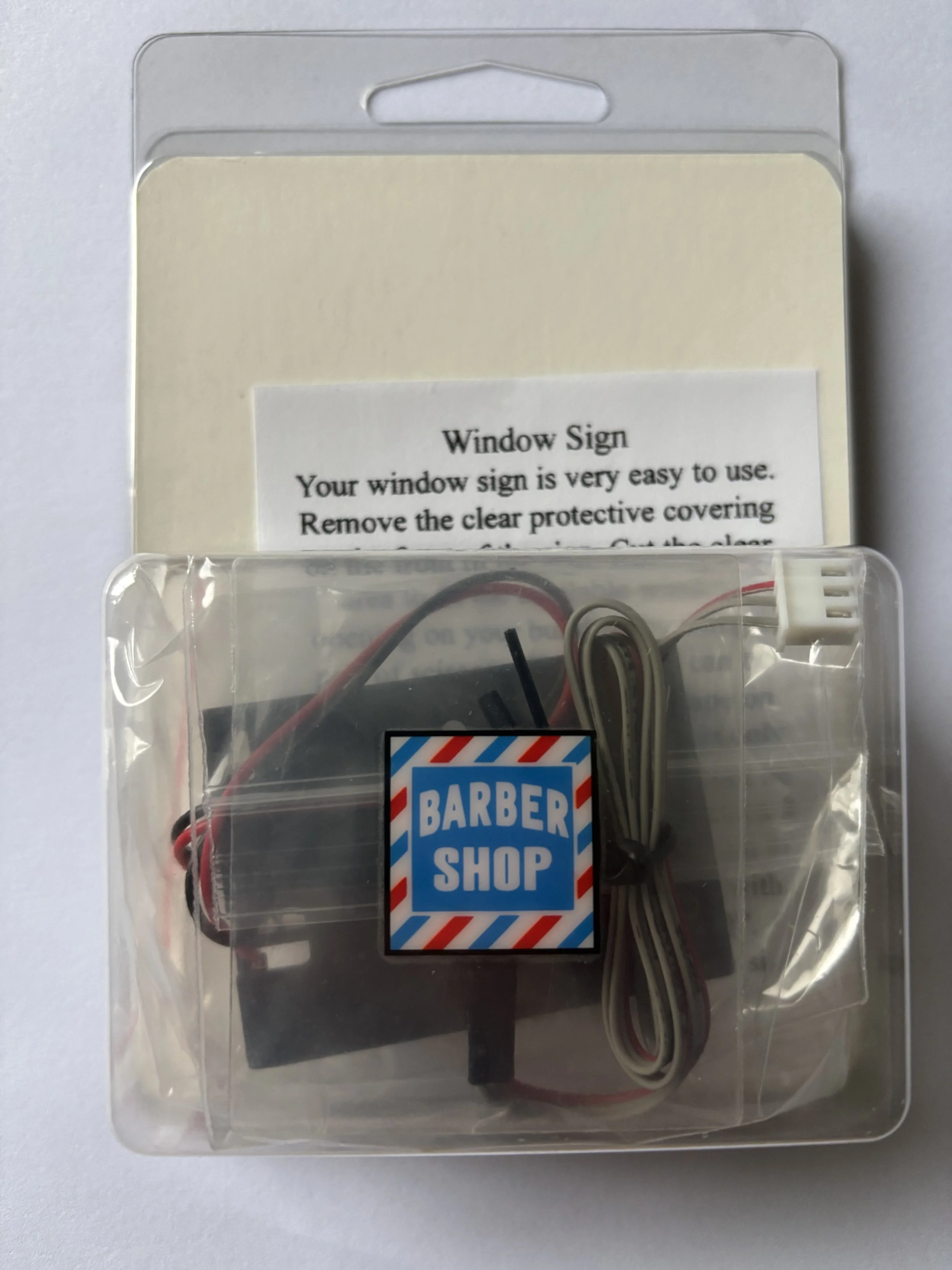 Miller Engineering - Barber Shop window neon sign