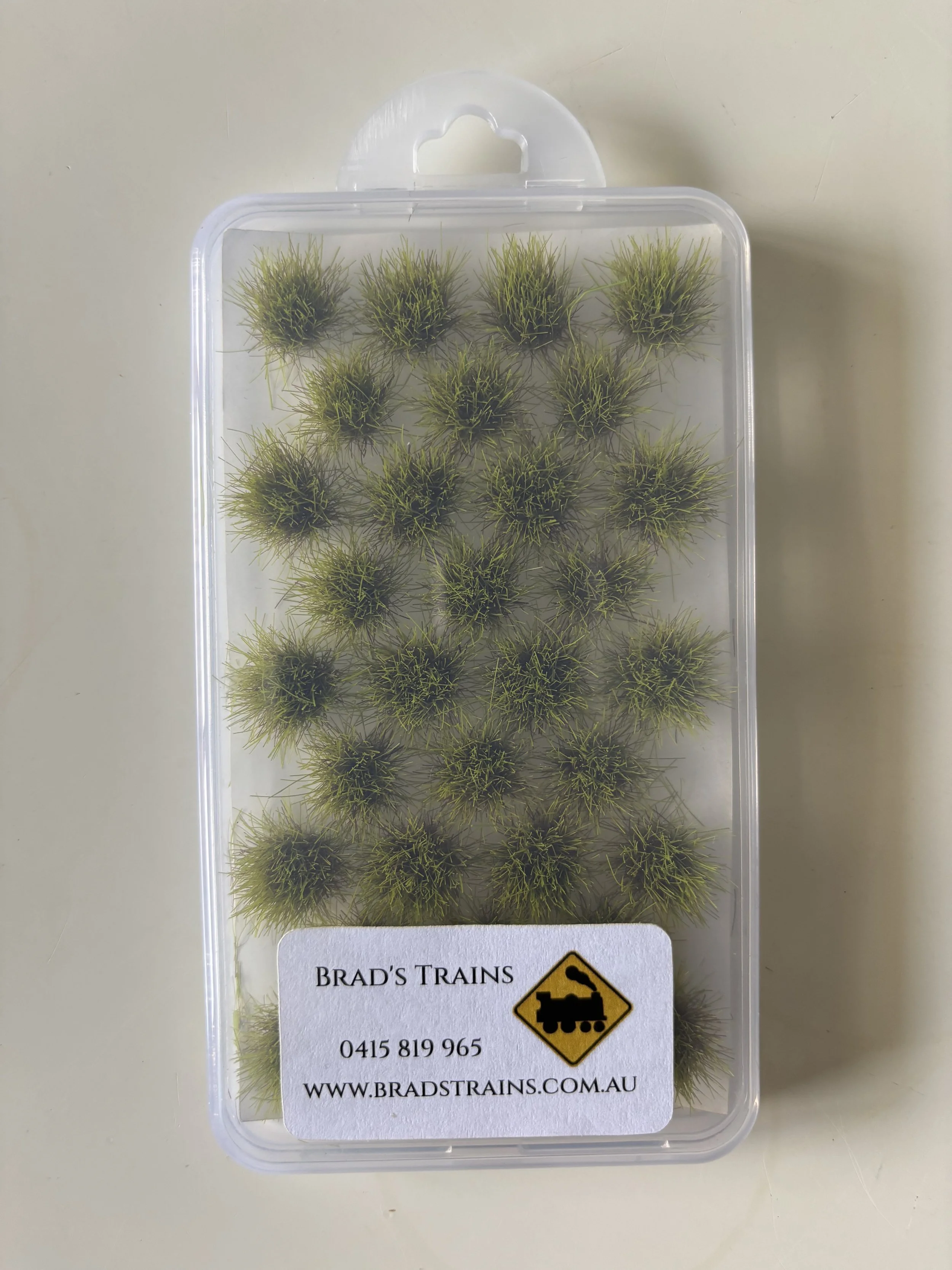 Australian style tufts (32 pack) - Light Green