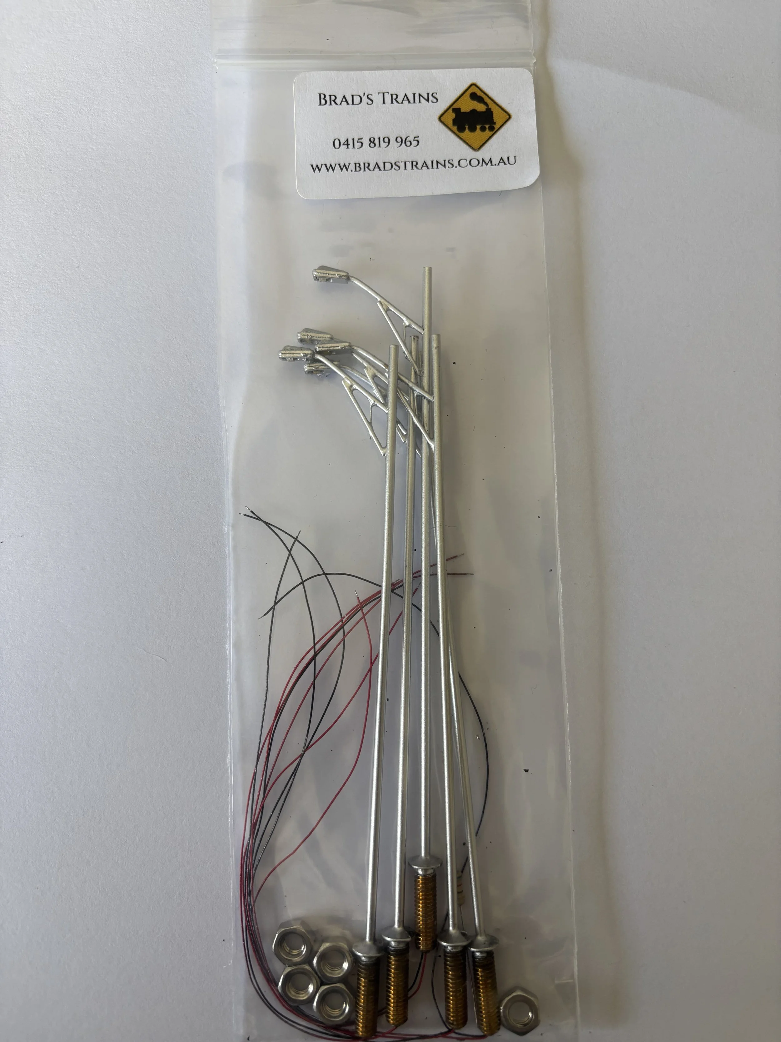 Street/Station Light - Short with bracket - Pack of 5