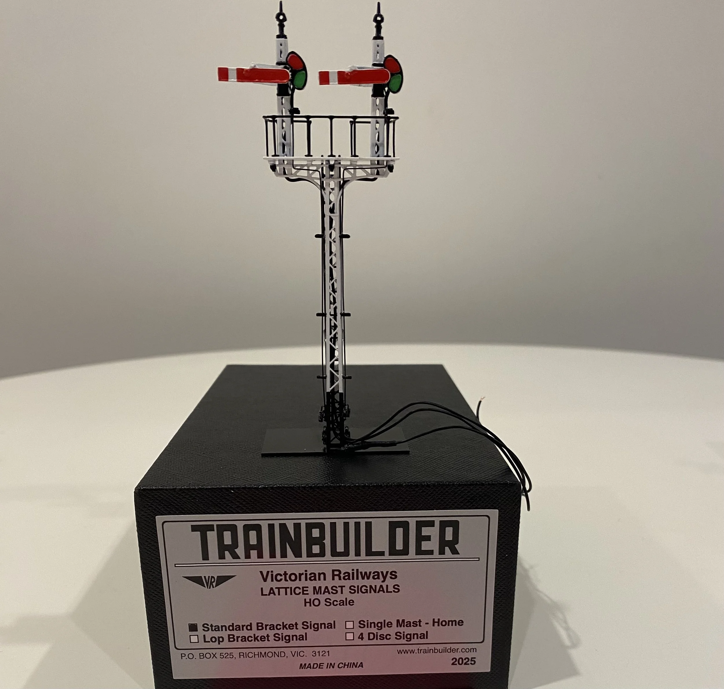 Trainbuilder Victorian Railways Standard Bracket Signals