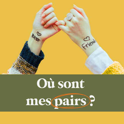Où sont mes pairs?