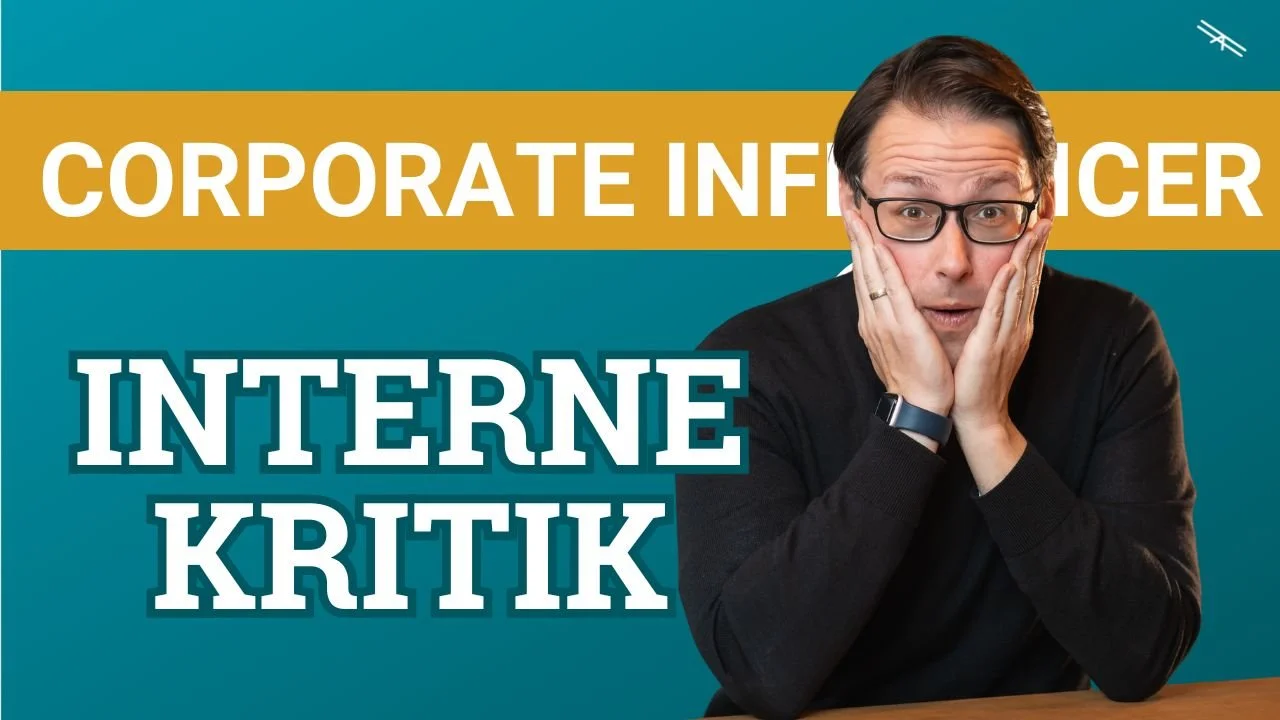 Corporate Influencer und interne Kritik: Souverän durch den Gegenwind