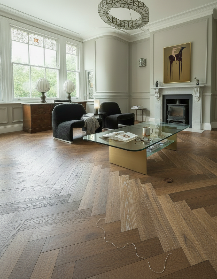 exclusieve houten vloer
