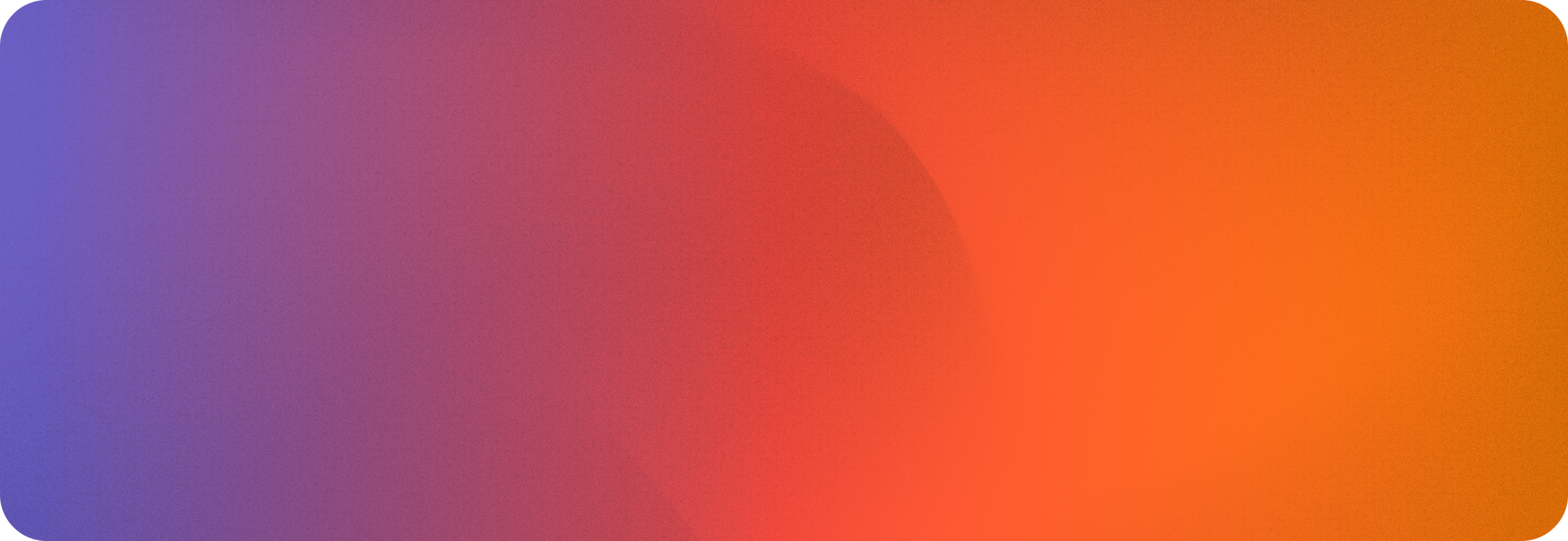 Dégradé de couleurs allant du violet à l'orange, avec un effet de transition douce.