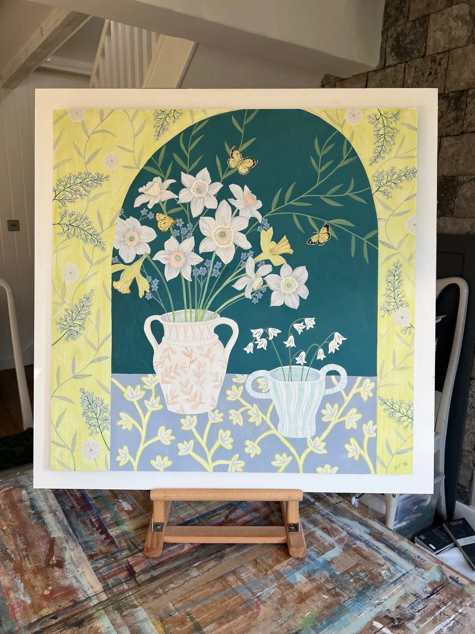 Daffodils and Clouded Yellows 3.jpeg