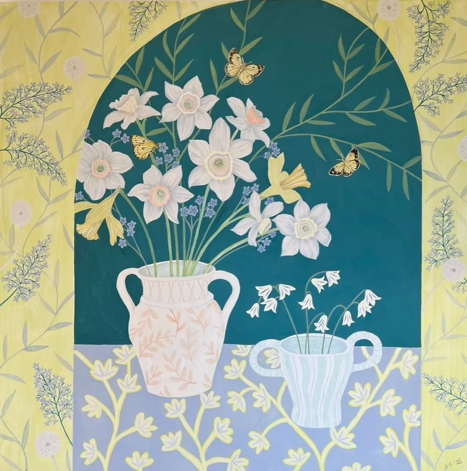 Daffodils and Clouded Yellows.jpeg