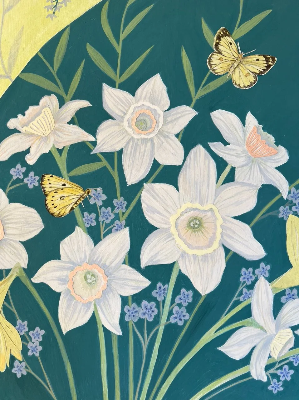 Daffodils and Clouded Yellows 2.jpeg