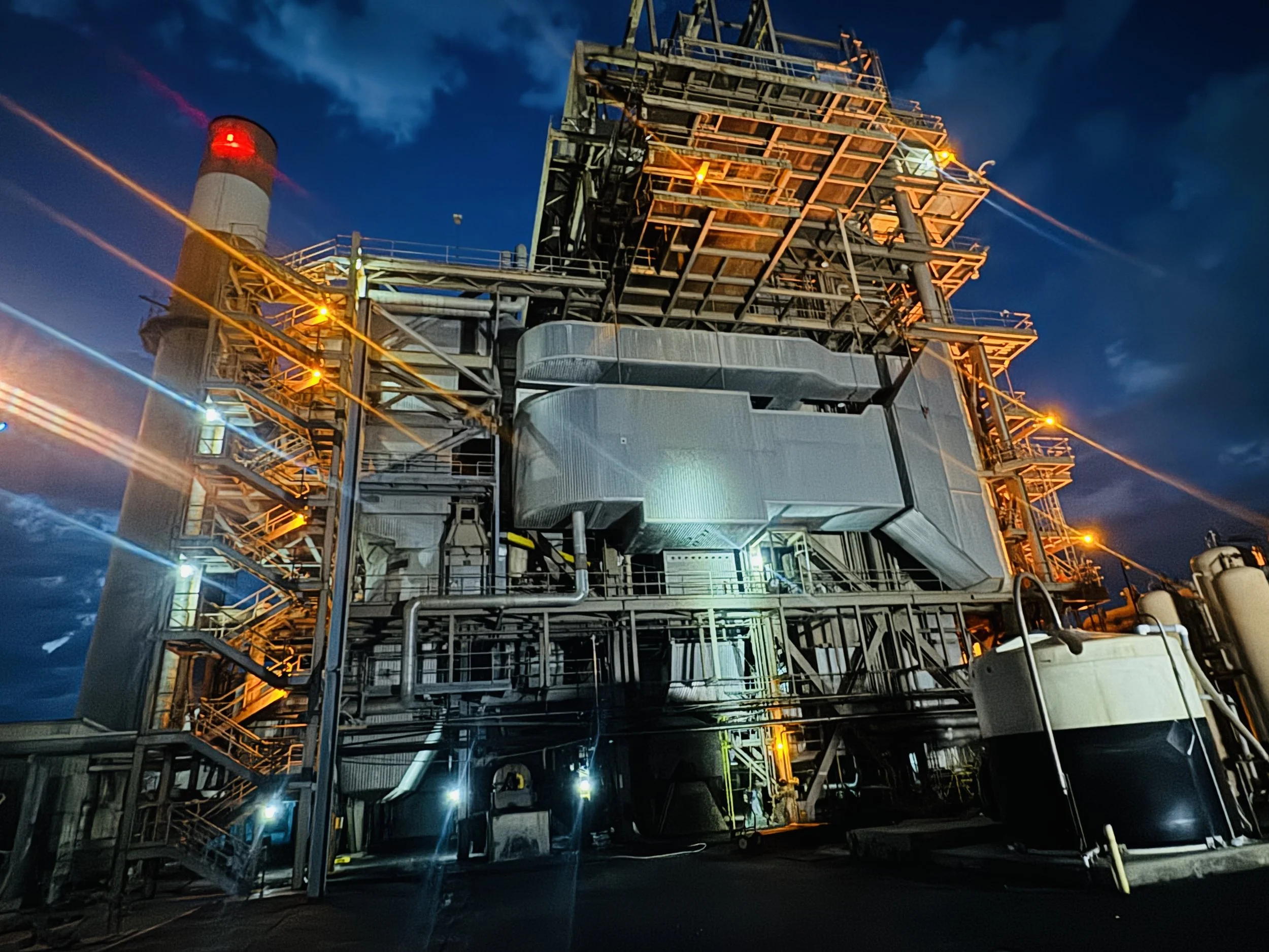 This is a defiant power station we augmented. All lights on it were done by us