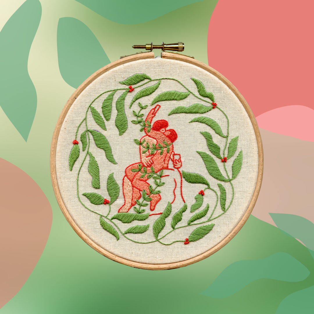 Embroidery Kit - The Lovers