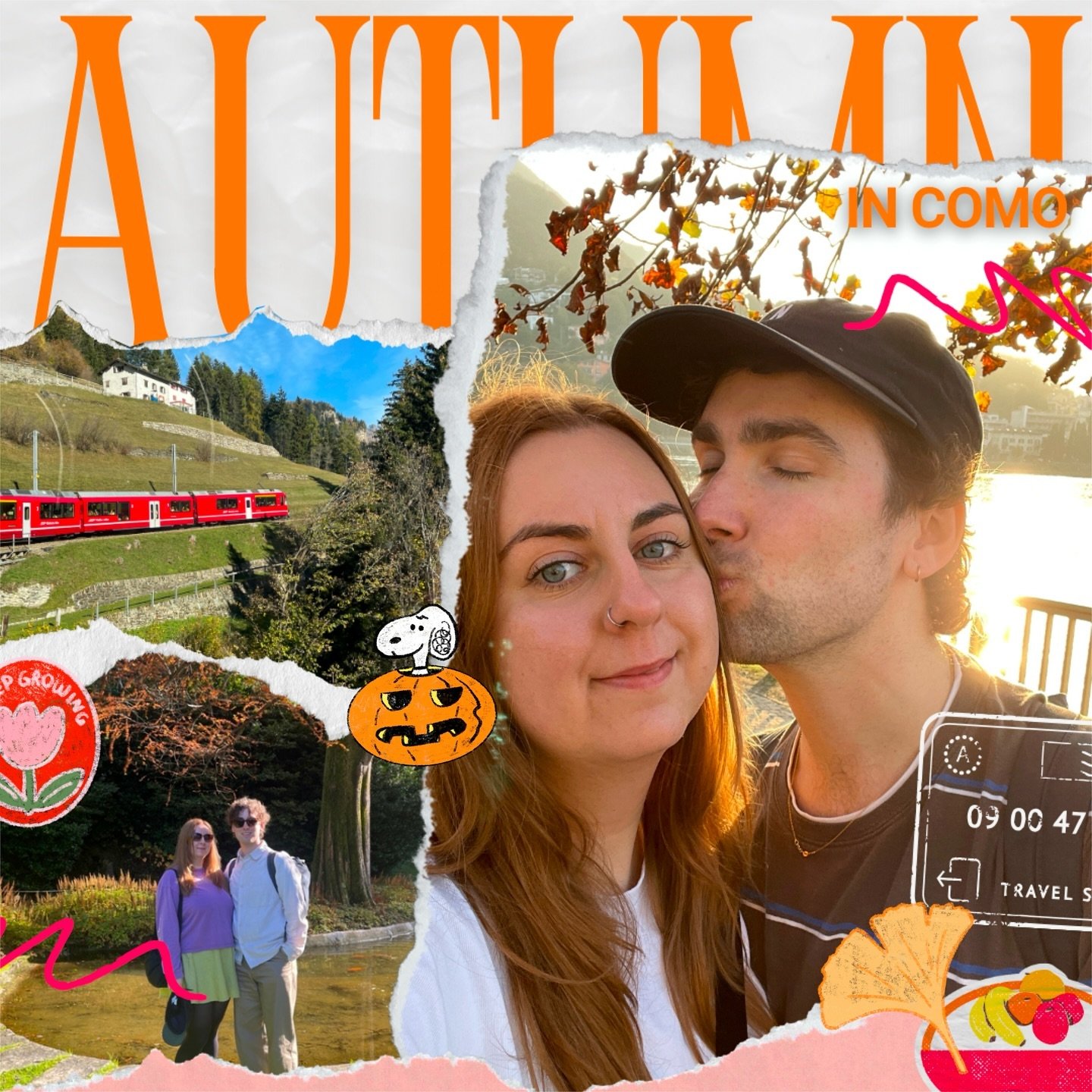 lil scrapbook of our family trip to Como 🍂🏞️🍕
I ended up not taking that many pics on our holiday because I was instead videoing bits to compile into a lil movie that we watched together on the last day. I&rsquo;ve only been to Como in the summer,