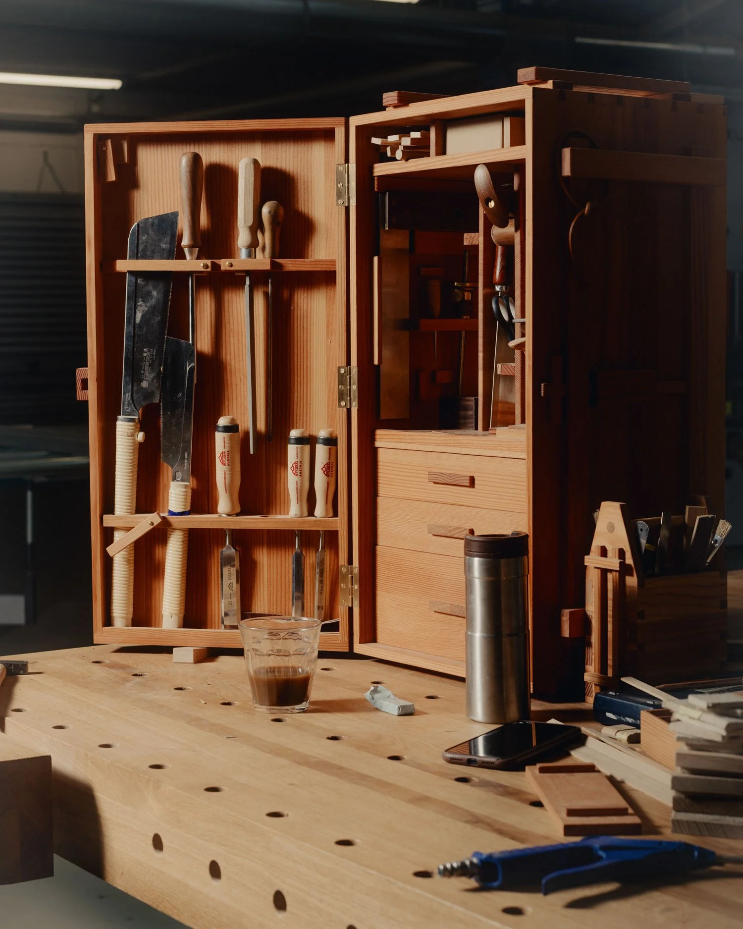 Carl Hansen & Søn apprentices toolbox published in Monocle Magazine