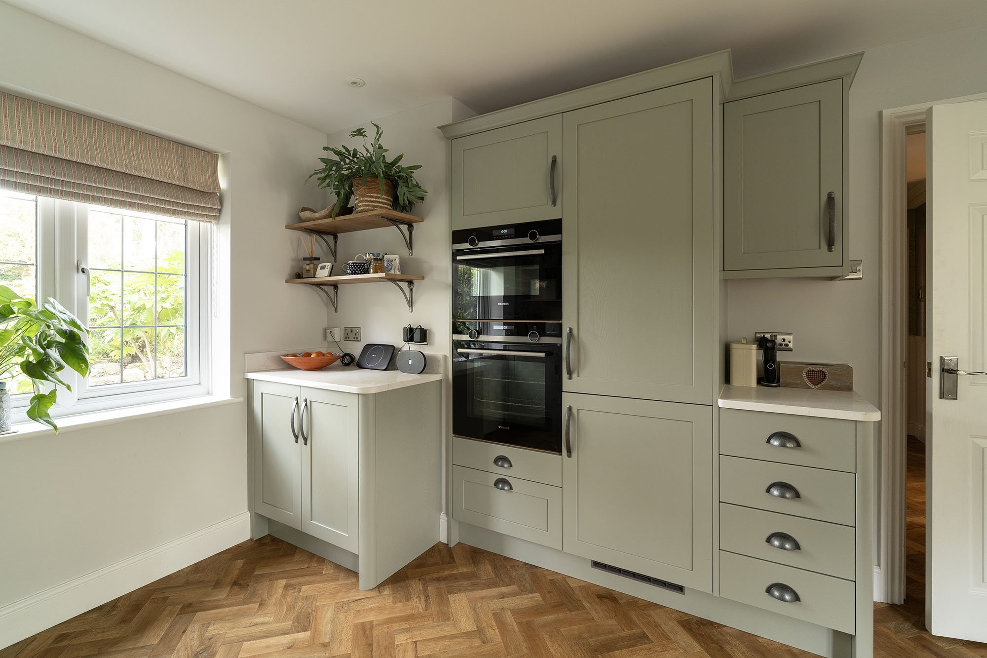 Green Shaker Kitchen Princes Risborough 
