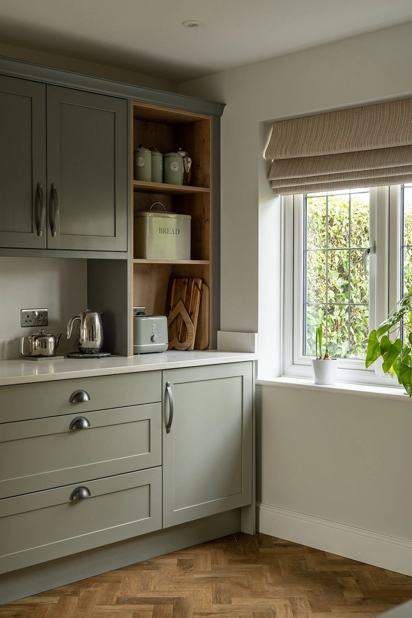 Green Shaker Kitchen Princes Risborough 