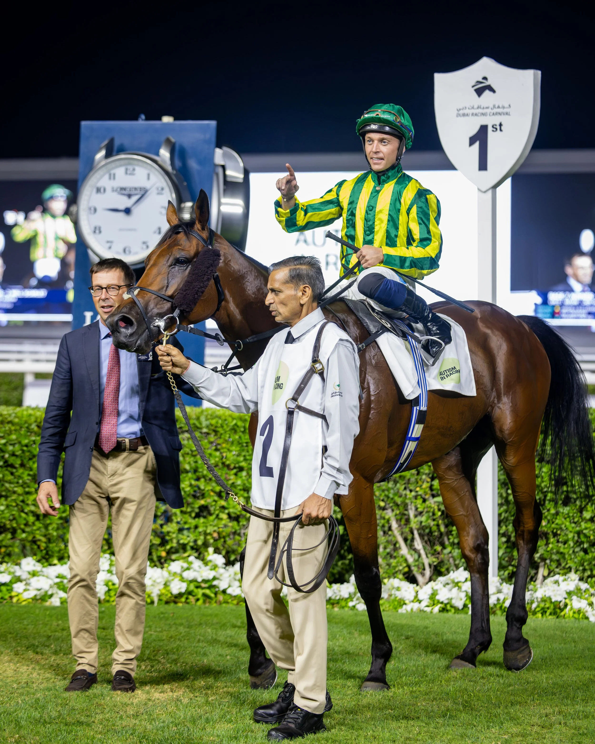 Dubai Racing Club and Meydan Racecourse Champion Inclusion with the Autism in Racing Handicap