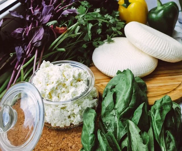 Cheeses, spinach and herbs: everyday foods to support bone density